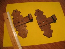 1 Paar alte geschmiedete