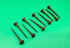 10 Sehr alte Vierkantkopf