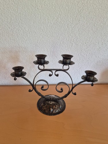 Kerzenständer schmiedeeisen - kerzenständer,