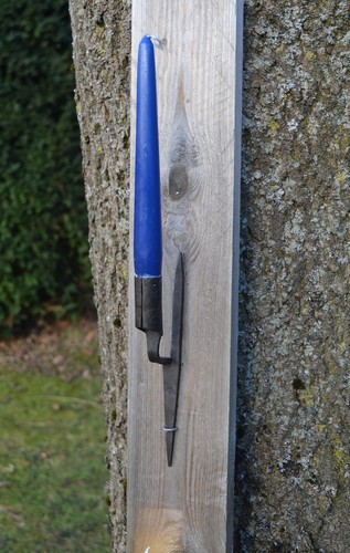 Wandleuchter handgeschmiedet