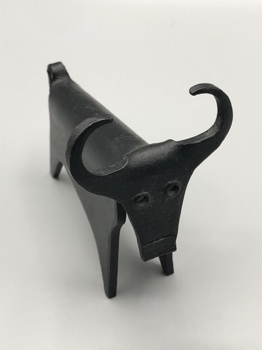 Vintage schmiedeeisen stier - schmiedeeisen,