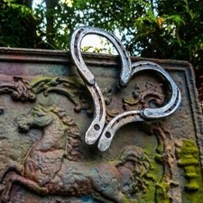 Herz aus Hufeisen Handmade