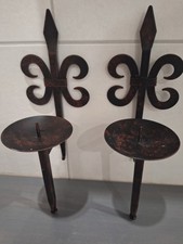 Alte Wandkerzenhalter aus