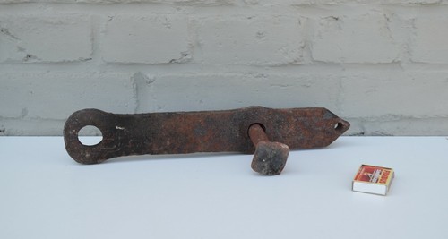 Antikes eisen eisenstab rostig - antikes,